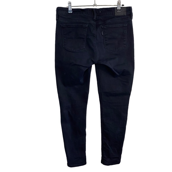 Levis - 711 Skinny Filiforme - Black Size 30 - Picture 6 of 10